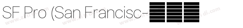 SF Pro (San Francisc字体转换